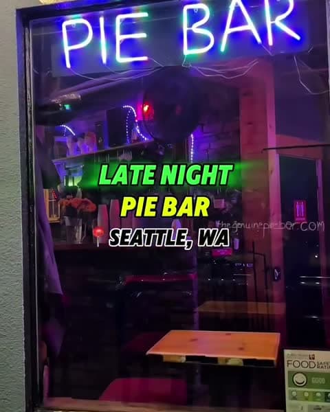 A frame from Seattle Foodie Adventure’s post about Pie Bar